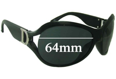 Christian Dior Promenade 1 Replacement Lenses 64mm wide 