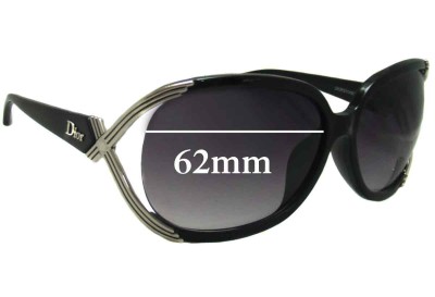 Christian Dior Sydney Replacement Lenses 62mm wide 