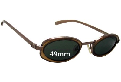 Christian Dior Venice Replacement Lenses 49mm wide 