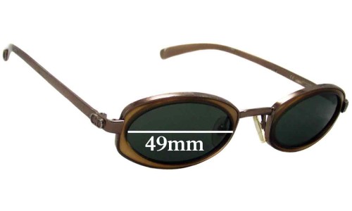 Sunglass Fix Replacement Lenses for Christian Dior Venice - 49mm Wide 