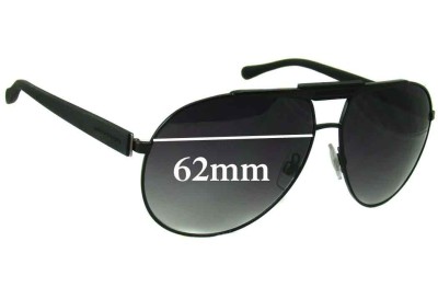 Dolce & Gabbana DG2119 Replacement Lenses 62mm wide 