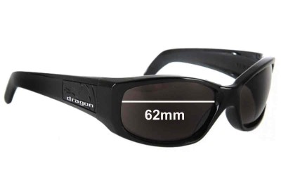 Dragon Casino Replacement Lenses 62mm wide 