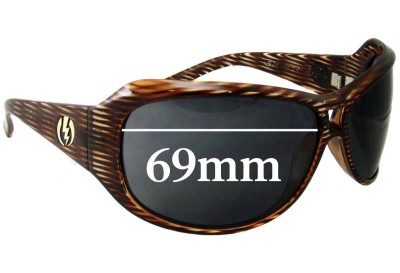 Electric Spectre Replacement Lenses 69mm wide 