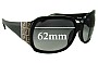 Sunglass Fix Replacement Lenses for Fendi FS 462 - 62mm Wide 