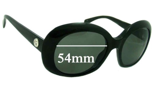 Sunglass Fix Replacement Lenses for Giorgio Armani GA 661/S - 54mm Wide 