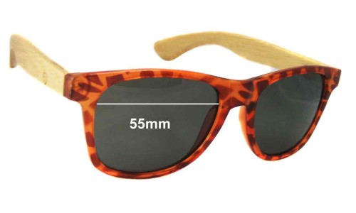 Sunglass Fix Replacement Lenses for Gro Collection Gro-Collection - 55mm Wide 