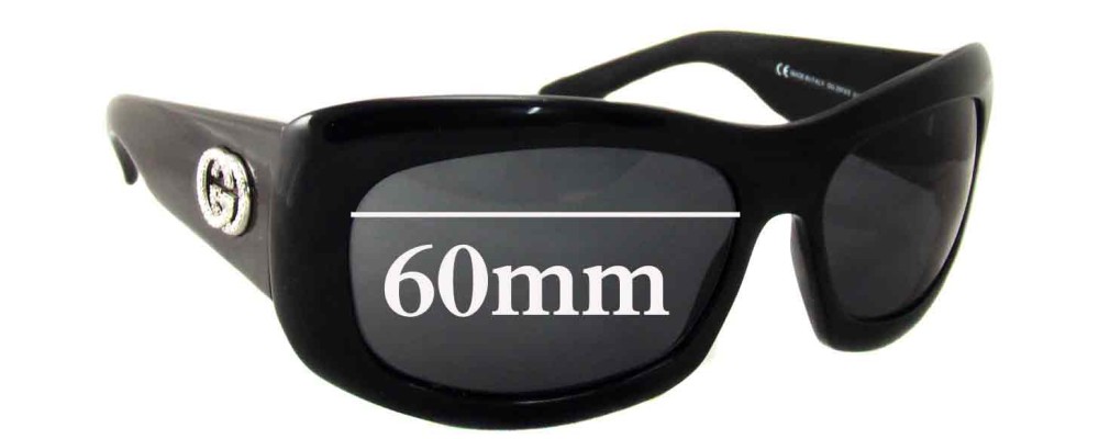 Sunglass Fix Replacement Lenses for Gucci GG2971/S - 60mm Wide