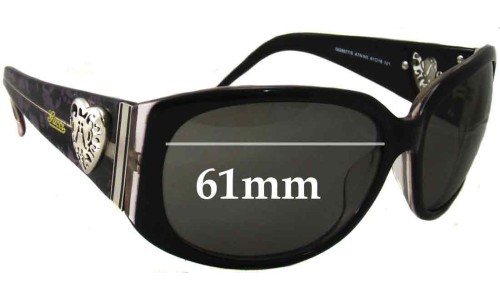 Sunglass Fix Replacement Lenses for Gucci GG3077/S - 61mm Wide 