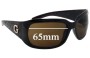 Sunglass Fix Replacement Lenses for Guess Unknown Model - 65mm Wide 