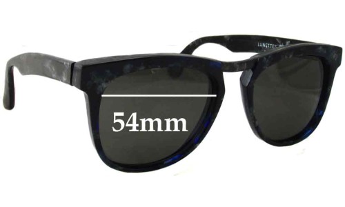 Sunglass Fix Replacement Lenses for IDC Lunete 196-210 - 54mm Wide 