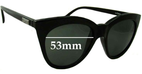 Le Specs Halfmoon Magic Blue Light Glasses - Tan
