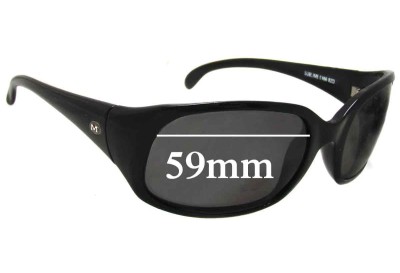 Mako Sublime 9466 Replacement Lenses 59mm wide 