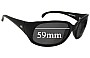 Sunglass Fix Replacement Lenses for Mako Sublime 9466 - 59mm Wide 