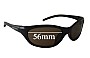 Sunglass Fix Replacement Lenses for Mako X-Treme 9350 - 56mm Wide 