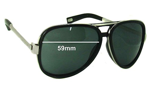 Sunglass Fix Replacement Lenses for Marc by Marc Jacobs MMJ 364/S - 59mm Wide 
