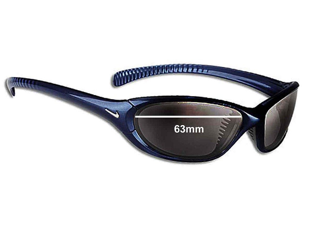Sunglass Fix Replacement Lenses for Nike EV0139 Interchange 80 - 63mm Wide Sunglass Fix Replacement Lenses for Nike EV0139 Interchange 80 - 63mm Wide
