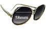 Sunglass Fix Replacement Lenses for Nina Ricci 85-D14 - 58mm Wide 
