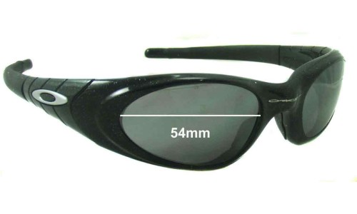 Sunglass Fix Replacement Lenses for Oakley Eye Jacket 2.0 - 54mm Wide 