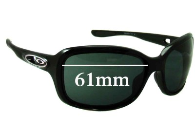Oakley Urgency OO9158 Replacement Lenses 61mm wide 