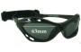 Sunglass Fix Lentilles de Remplacement pour Ocean Eyewear 150001 - 63mm Wide 