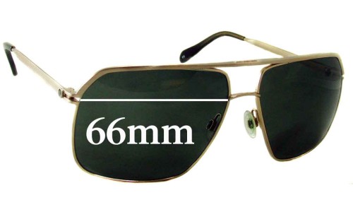 Sunglass Fix Replacement Lenses for Oliver Peoples Connolly - 66mm Wide 