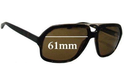 Oliver Peoples OV5177-S Replacement Lenses 61mm wide 