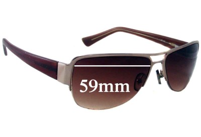 Oroton  Overdrive Verres de Remplacement 59mm wide 
