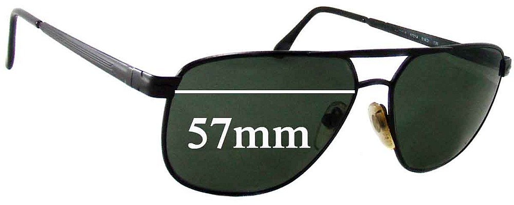 Sunglass Fix Replacement Lenses for Persol 2026-S - 57mm Wide