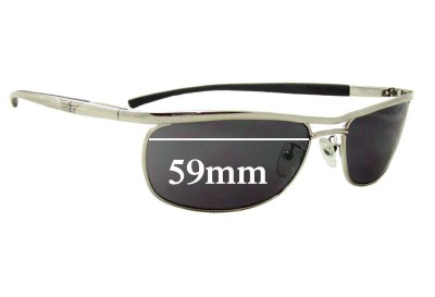 Police S8307 Replacement Lenses 59mm wide 
