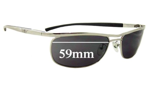 Sunglass Fix Lentes de Repuesto para Police S8307 - 59mm Wide 