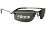 Sunglass Fix Replacement Lenses for Ray Ban RAM2062AA - 58mm Wide 