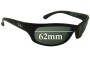 Sunglass Fix Replacement Lenses for Ray Ban RAJ1554 - 62mm Wide 
