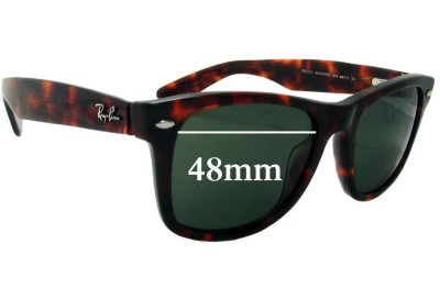 Ray Ban RB2113 Wayfarer Outsiders Replacement Lenses 48mm wide 