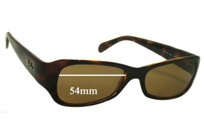 Ray Ban RB2116 Replacement Lenses 54mm wide 
