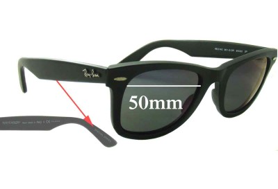 Ray Ban RB2140 Wayfarer Special Series  Replacement Lenses 50mm wide 