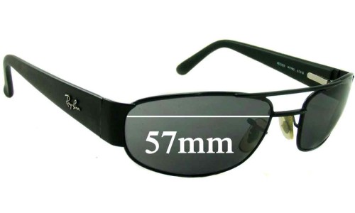 Sunglass Fix Replacement Lenses for Ray Ban RB3052 - 57mm Wide 