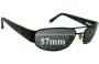 Sunglass Fix Replacement Lenses for Ray Ban RB3052 - 57mm Wide 