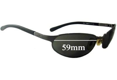 Ray Ban RB3142 Replacement Lenses 59mm wide 