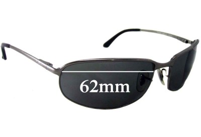Ray Ban RB3220 Replacement Lenses 62mm wide 