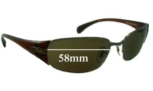 Sunglass Fix Replacement Lenses for Ray Ban RB3275 - 58mm Wide 