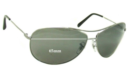 Sunglass Fix Verres de Remplacement pour Ray-Ban RB3454-E - 65mm Wide 