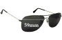 Sunglass Fix Replacement Lenses for Ray Ban RB3477 - 59mm Wide 