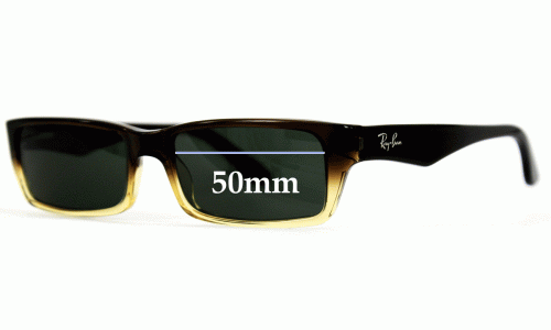 Sunglass Fix Replacement Lenses for Ray Ban RB5236 - 50mm Wide 