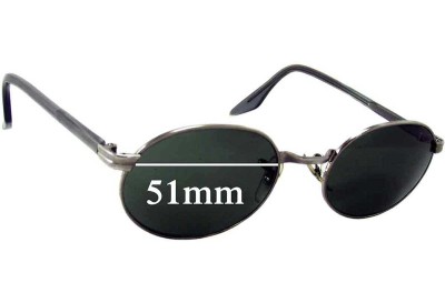 Ray Ban B&L W2319 Replacement Lenses 51mm wide 