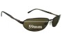 Sunglass Fix Replacement Lenses for Revo 3030 - 59mm Wide 
