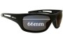 Sunglass Fix Replacement Lenses for Revo RE4054 Guide - 66mm Wide 