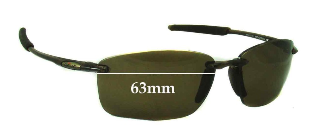 Sunglass Fix Replacement Lenses for Revo RE4043 Mooring - 63mm Wide
