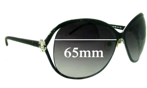 Sunglass Fix Replacement Lenses for Roberto Cavalli Variscite 500S - 65mm Wide 