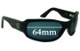 Sunglass Fix Replacement Lenses for Spy Optic Mode - 64mm Wide 