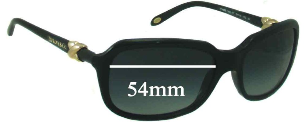 Sunglass Fix Replacement Lenses for Tiffany & Co TF 4023 - 54mm Wide